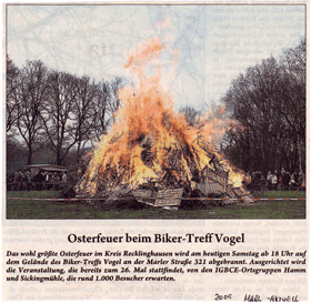 Osterfeuer Marl